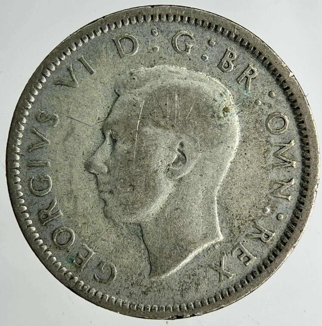 1943 George VI Silver Sixpence Coin | Fine Collectable Grade