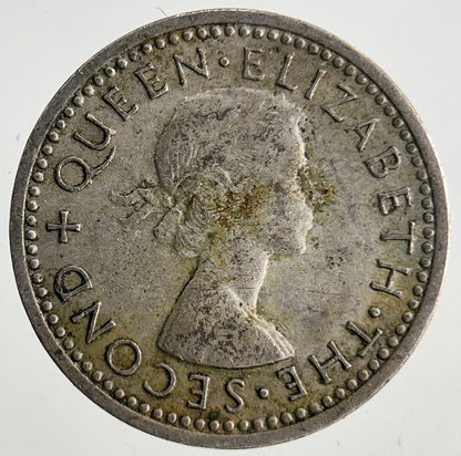 1957 New Zealand Threepence Coin | Fine Collectable Grade