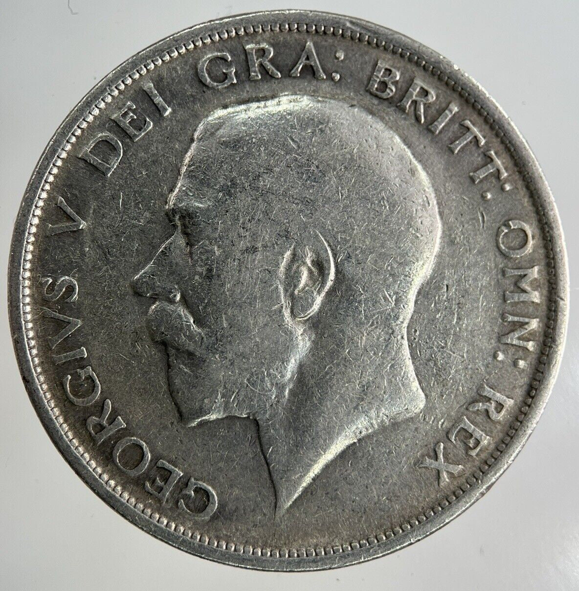1914 George V Half - Crown Silver Coin | Fine Collectable Grade