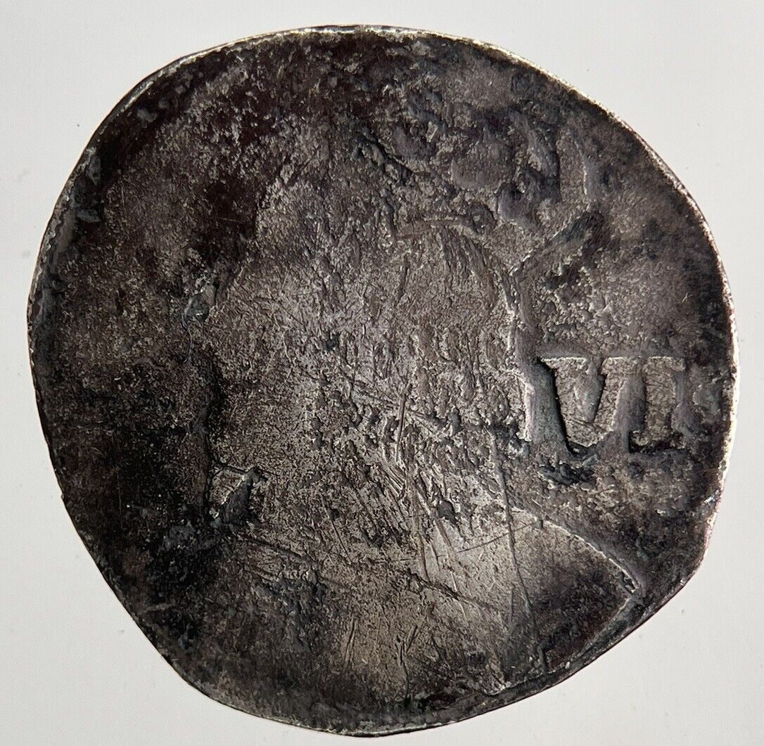 1625 - 49 Charles I 1st Sixpence Hammered Silver Coin | Collectable Grade | a9134