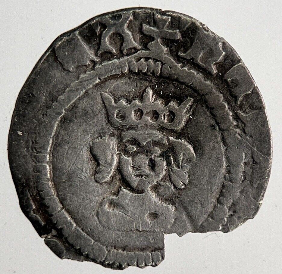 Henry VI Restored Half - Penny Silver Hammered Coin | a6923