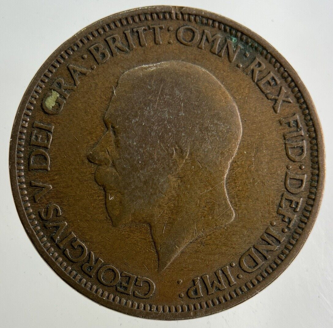 1929 George V Half - Penny Coin | Collectable Grade