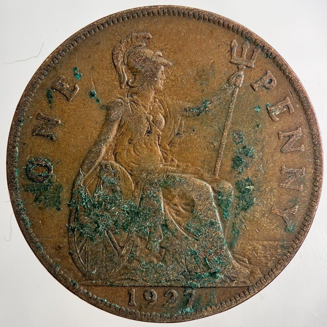 1927 George V One Penny Coin | Fine Collectable Grade