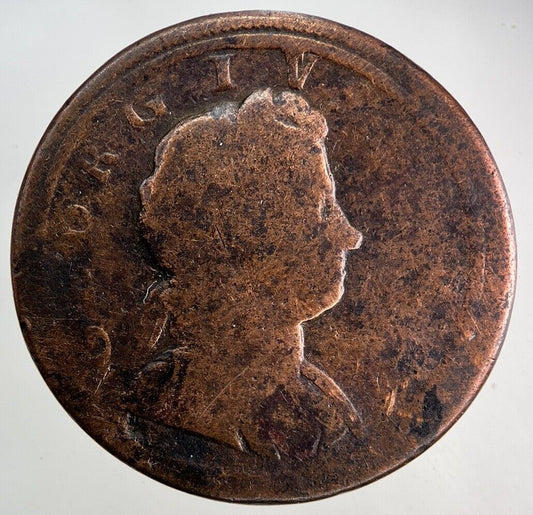 1722 George I 1st Half - Penny Coin | Collectable Grade