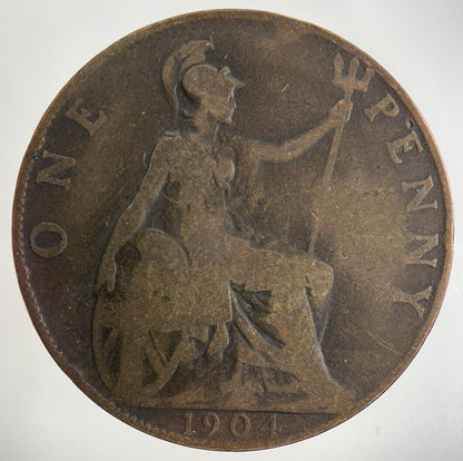 1904 Edward VII One Penny Coin | Collectable Grade
