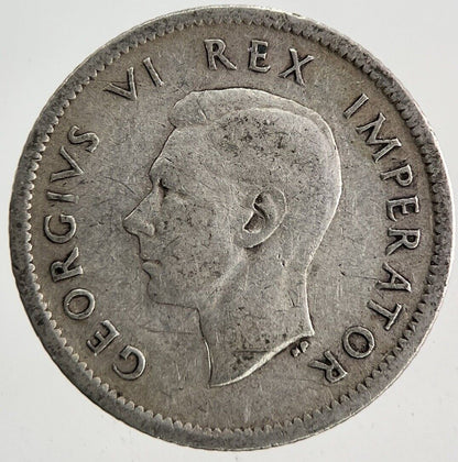 1940 South Africa Sixpence Silver Coin | Fine Collectable Grade