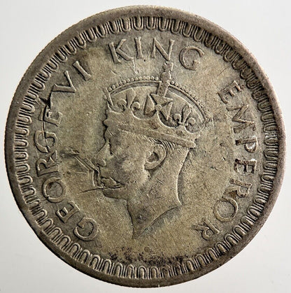 1945 India 1/2 Half Rupee Silver Coin | Collectable Grade | a3501