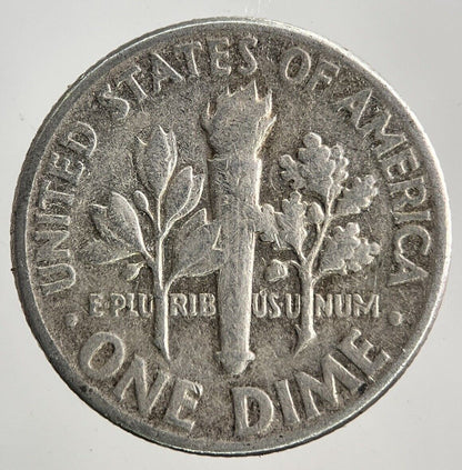 1952 US USA Roosevelt One Dime Silver Coin | Collectable Grade