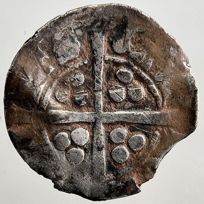 1272 - 1307 British Medieval Edward I 1st Penny Hammered Silver Coin | a3252