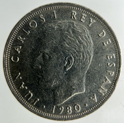 1980 Spain 25 Pesetas Coin | Fine Collectable Grade