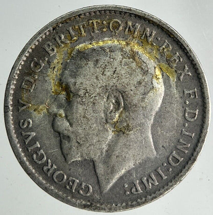 1913 George V Threepence Silver Coin | Fine Collectable Grade