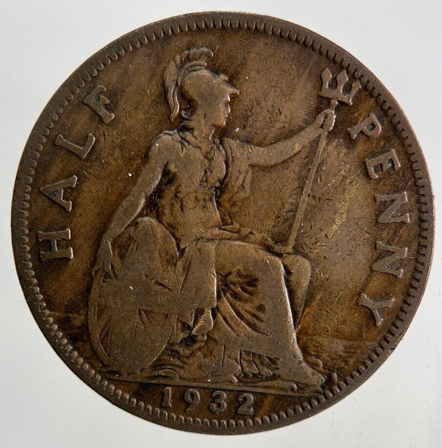 1932 George V Half - Penny Coin | Collectable Grade