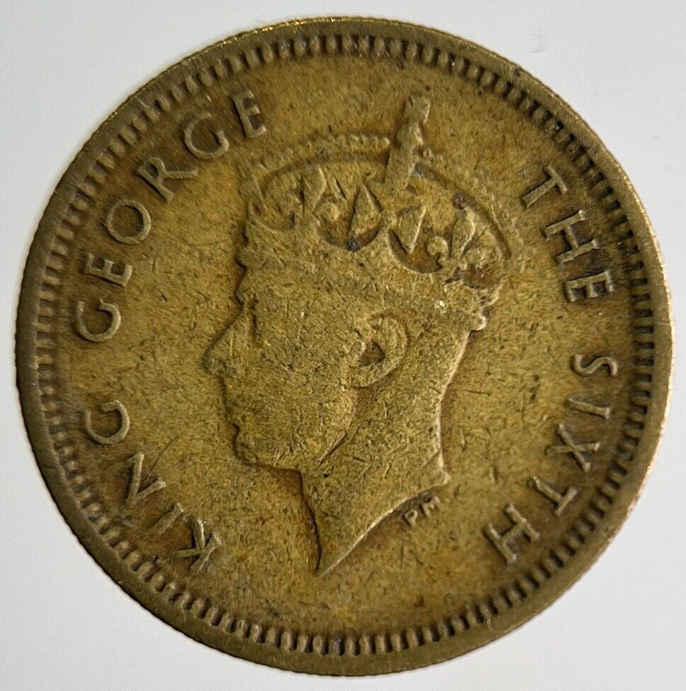 1949 Hong Kong 5 Cents Coin | Fine Collectable Grade