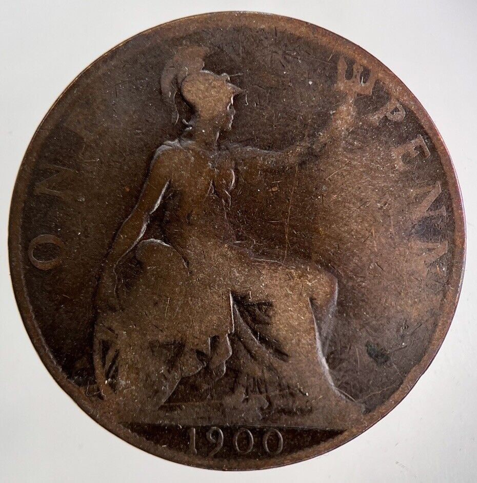 1900 Victoria One Penny Coin | Collectable Grade