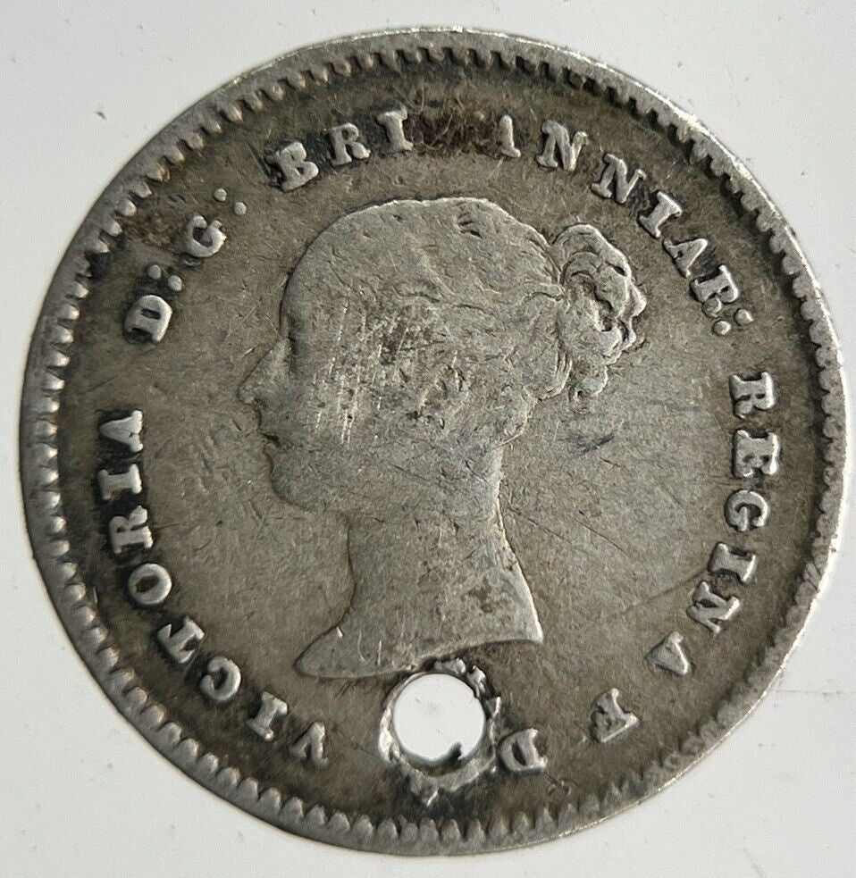 1838 Victoria Maundy Two-Pence Silver Coin | Collectable Grade