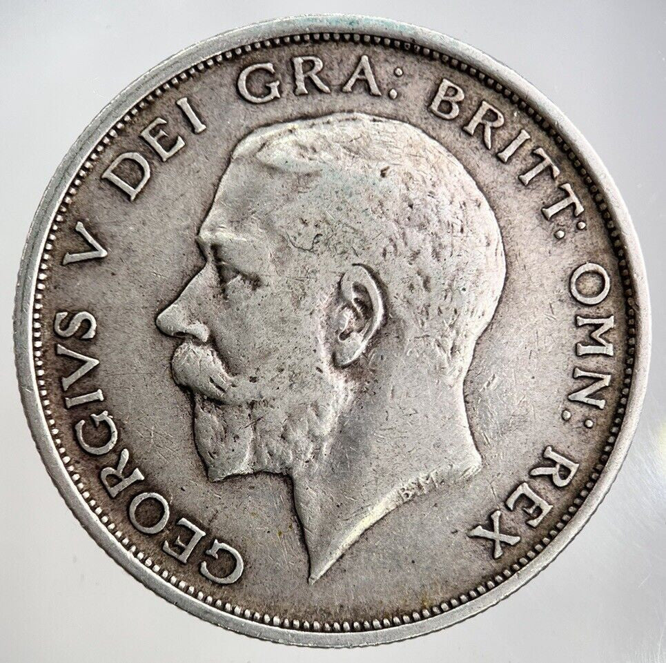 1914 George V Half-Crown Silver Coin | Very High Grade