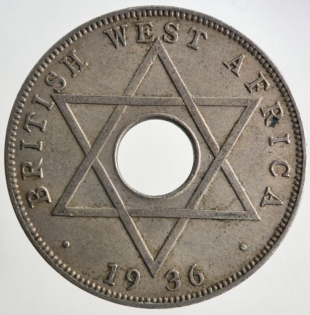 1936 West Africa Half - Penny Coin | Very High Grade