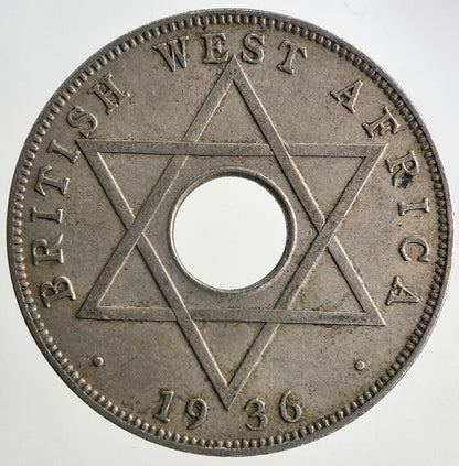 1936 West Africa Half - Penny Coin | Very High Grade