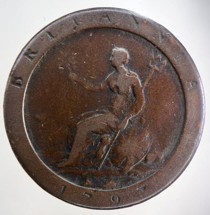 1797 George III 3rd Cartwheel Penny Coin | Collectable Grade
