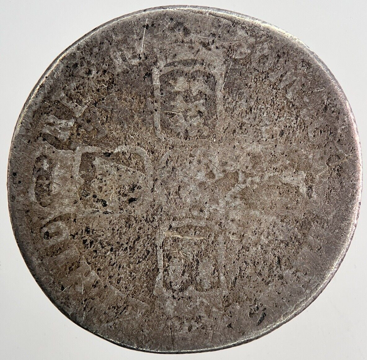 1696 William III 3rd Shilling British Silver Coin | Collectable Grade | a6778