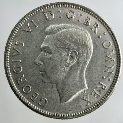 1945 George VI Florin Silver Coin | Fine Collectable Grade