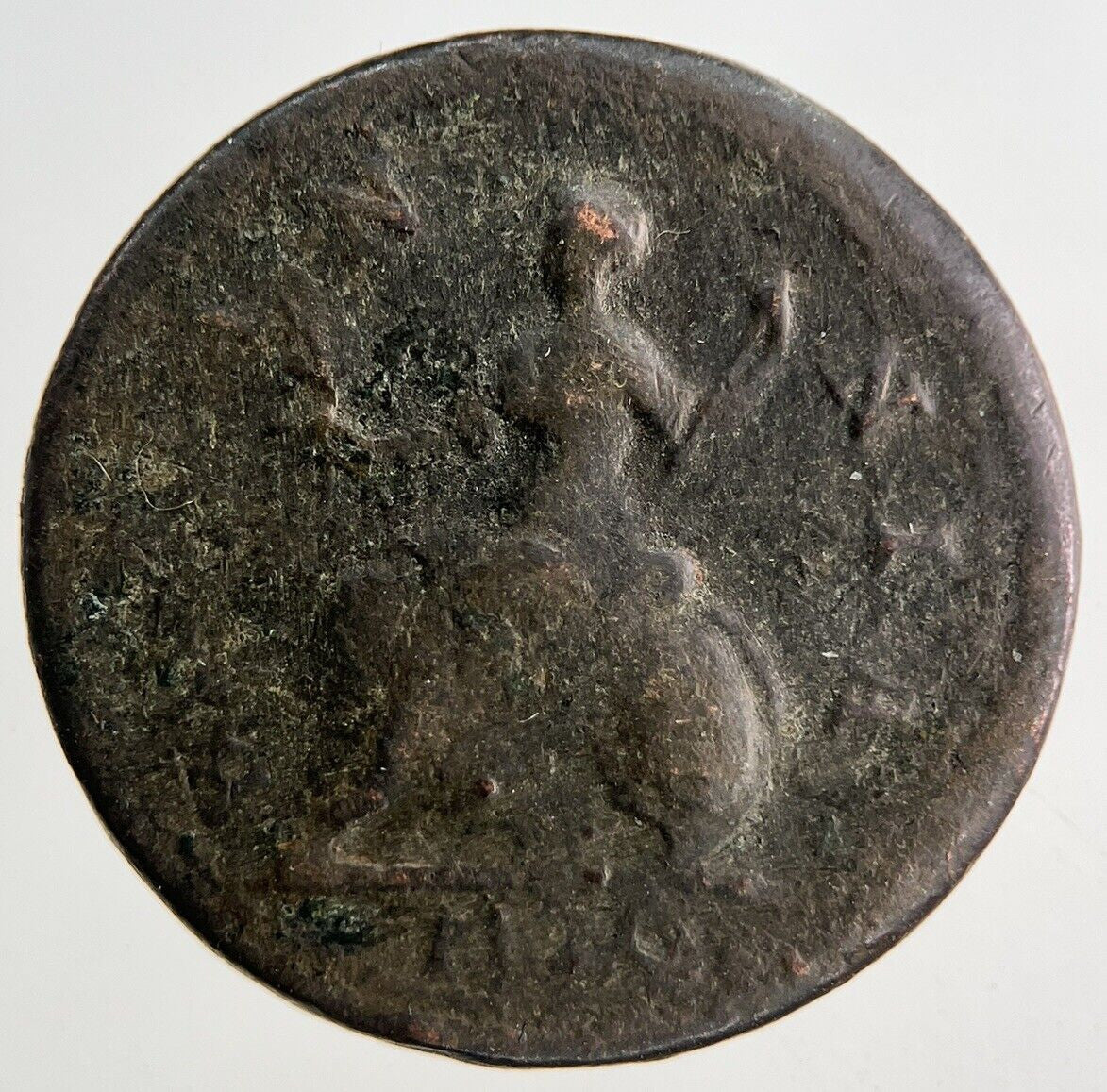 British George I 1st Farthing Coin | Collectable Grade