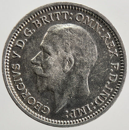 1935 George V Threepence Silver Coin | Very High Grade | a6072