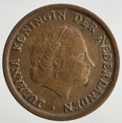 1952 Netherlands 1 Cent Coin | Fine Collectable Grade