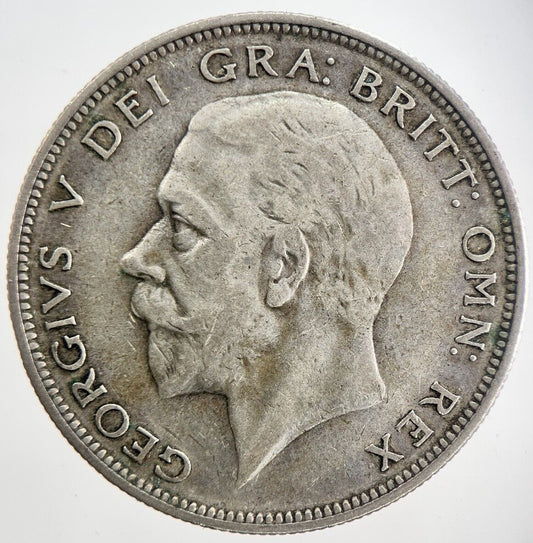 1931 George V Half - Crown Silver Coin | Fine Collectable Grade