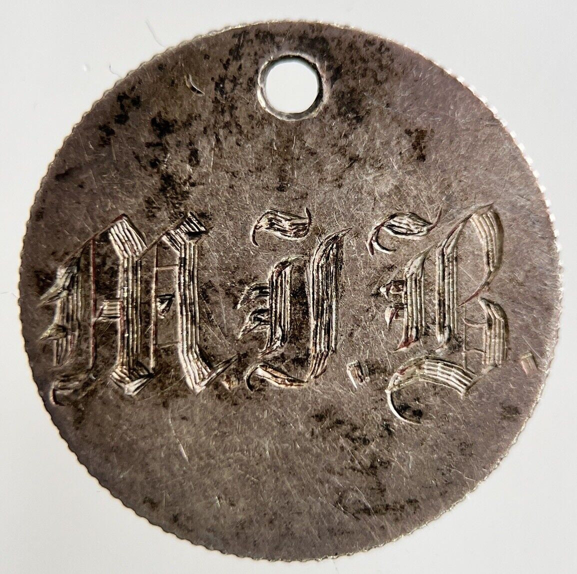 British Engraved Victoria Sixpence Silver Coin | Fine Collectable Grade
