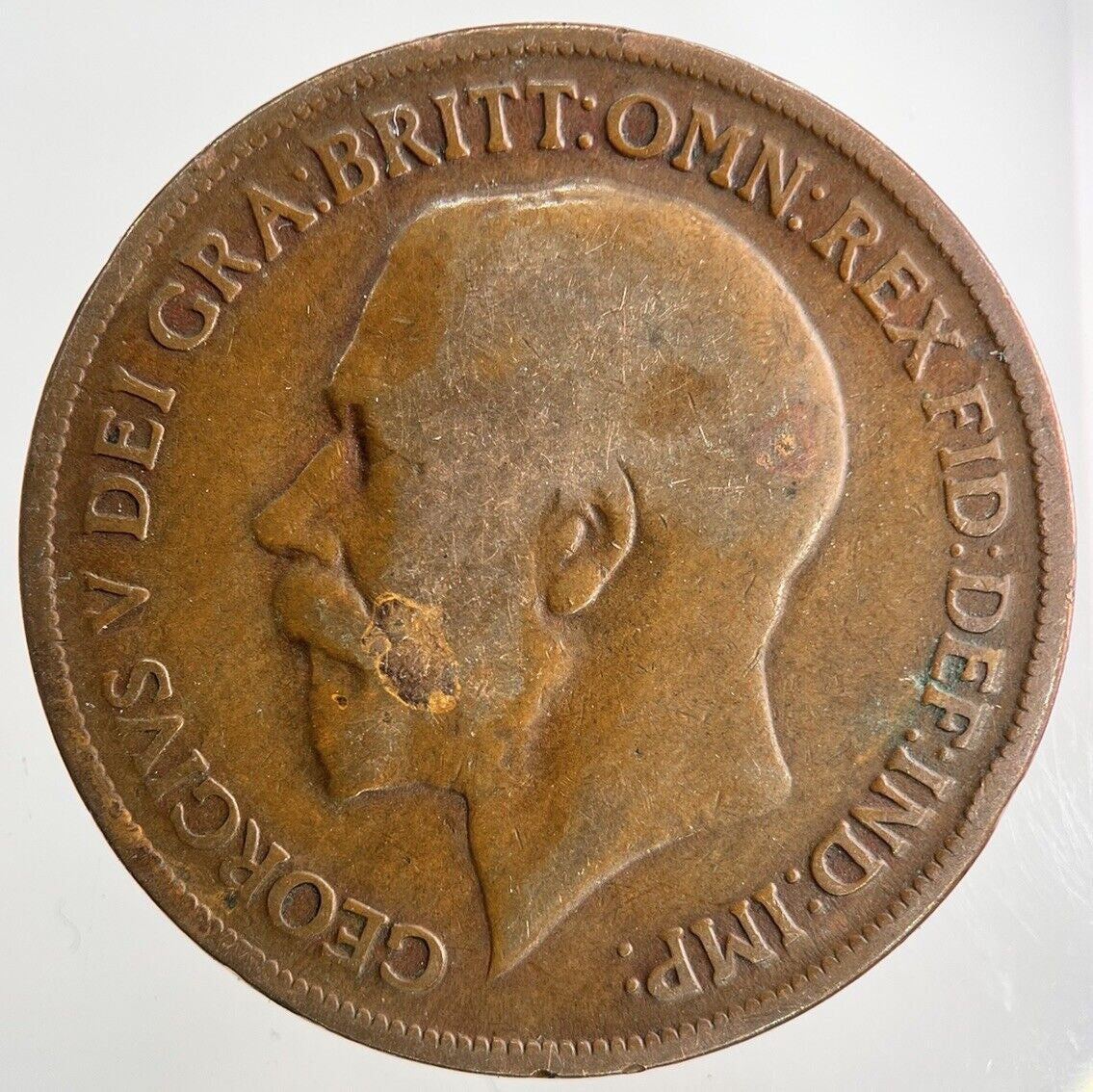 1914 George V One Penny Coin | Collectable Grade