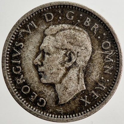 1938 George VI Threepence Silver Coin | Fine Collectable Grade | a8947