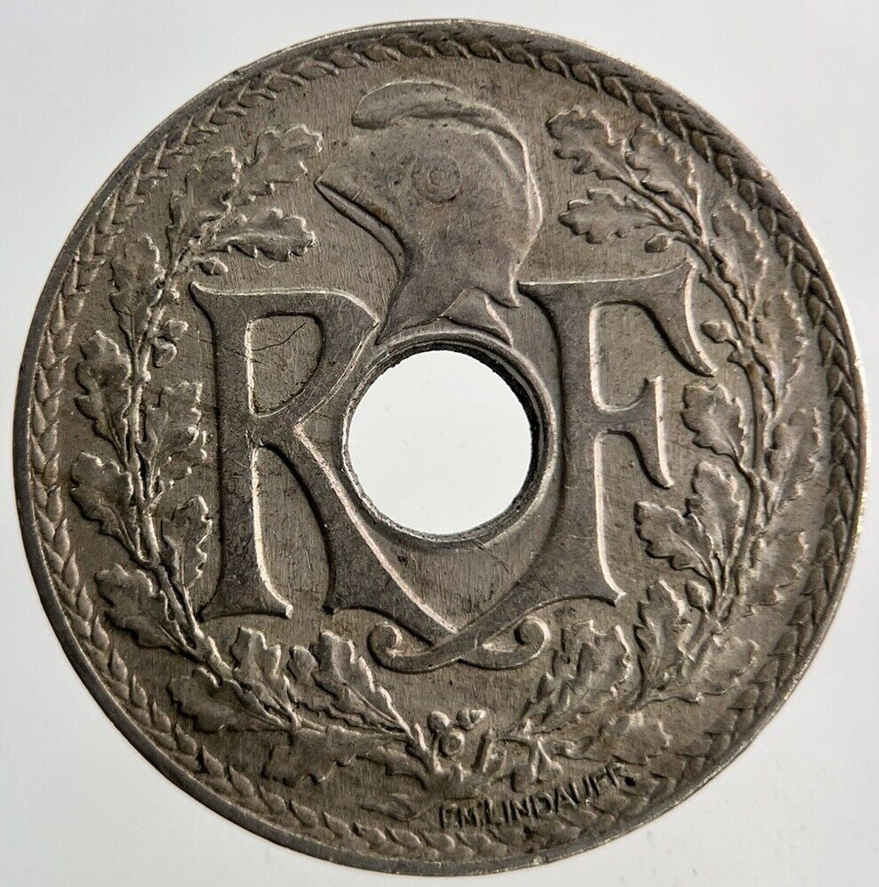 1920 France 25 Centimes Coin | Fine Collectable Grade