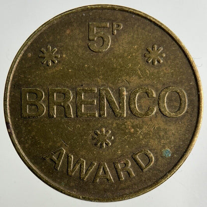 British 5p Brenco Award Exchange For Goods Token Coin | Collectable Grade