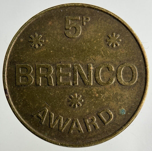 British 5p Brenco Award Exchange For Goods Token Coin | Collectable Grade