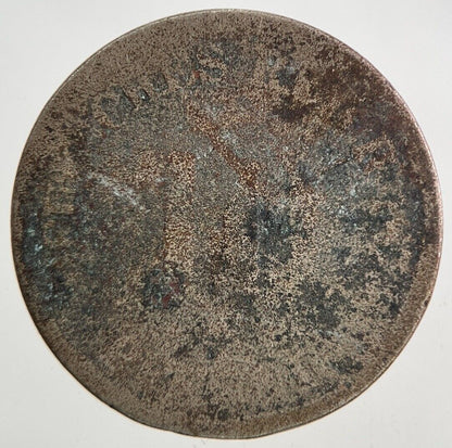 1872 Germany 10 Pfennig Coin | Worn Grade