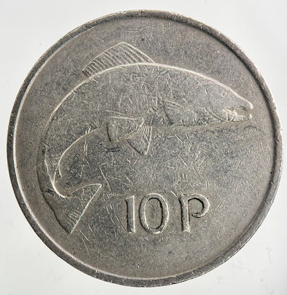 1975 Irish 10p Ten - Pence Coin | Collectable Grade