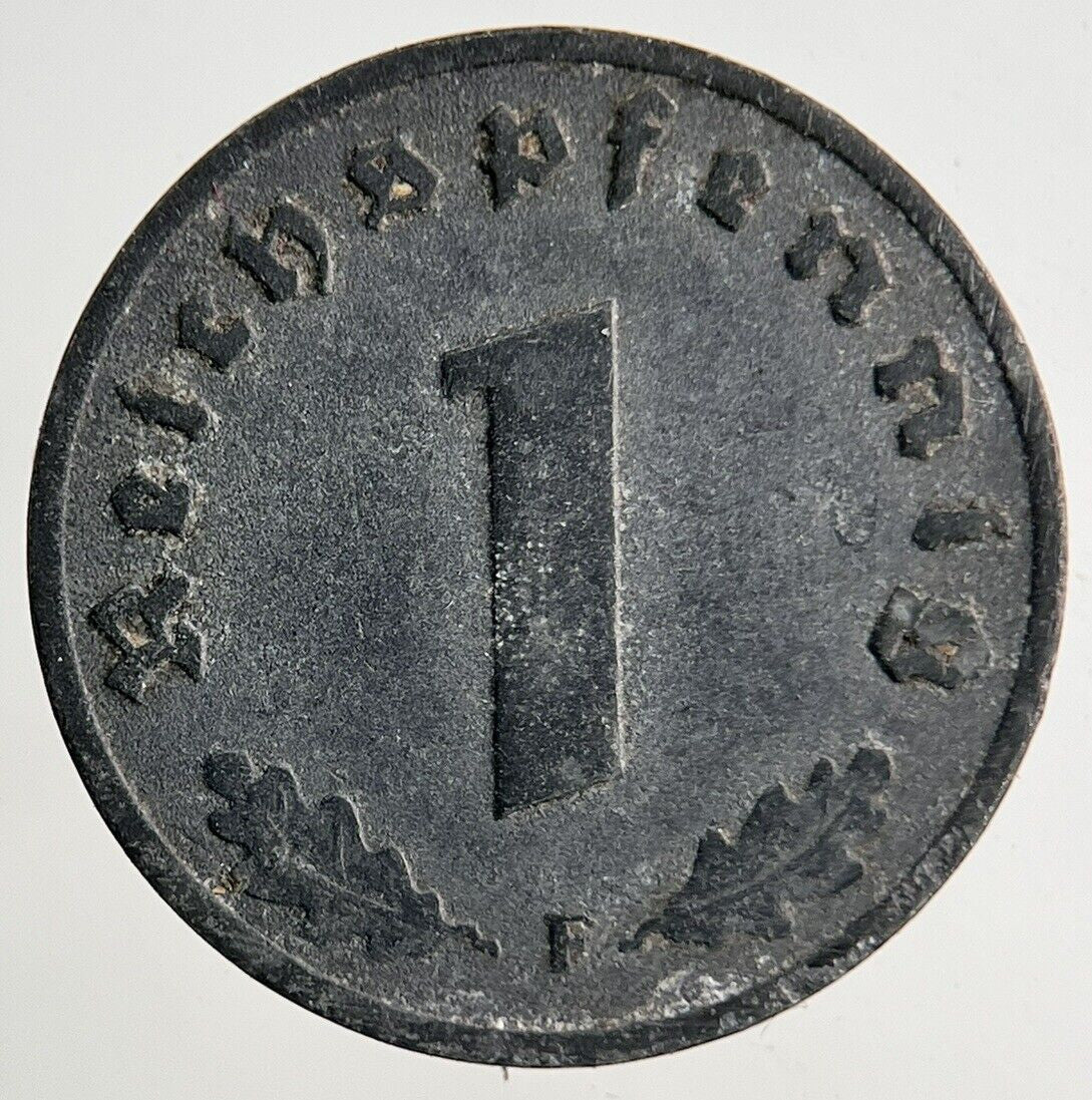 1940 Germany Nazi 1 Pfennig Coin | Fine Collectable Grade