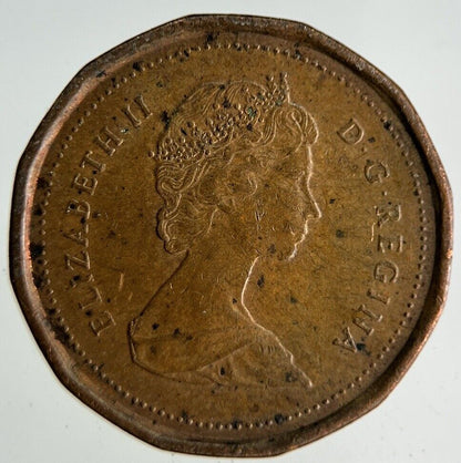 1989 Canada 1 One Cent Coin | Fine Collectable Grade