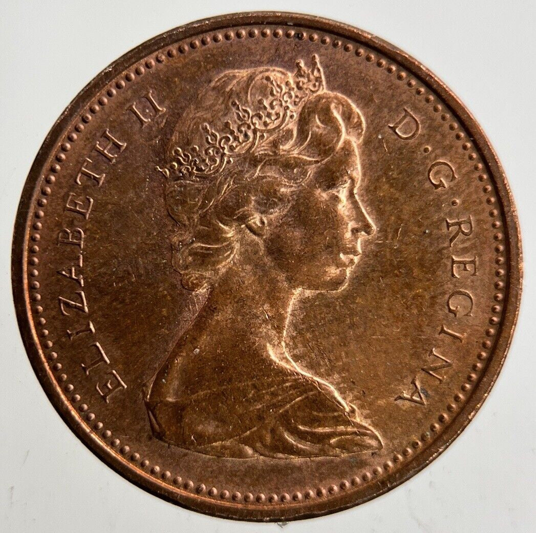 1965 Canada 1 Cent Coin | Fine Collectable Grade