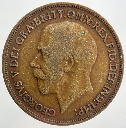 1915 George V One Penny Coin | Collectable Grade
