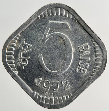 1972 India 5 Paise Coin | Fine Collectable Grade