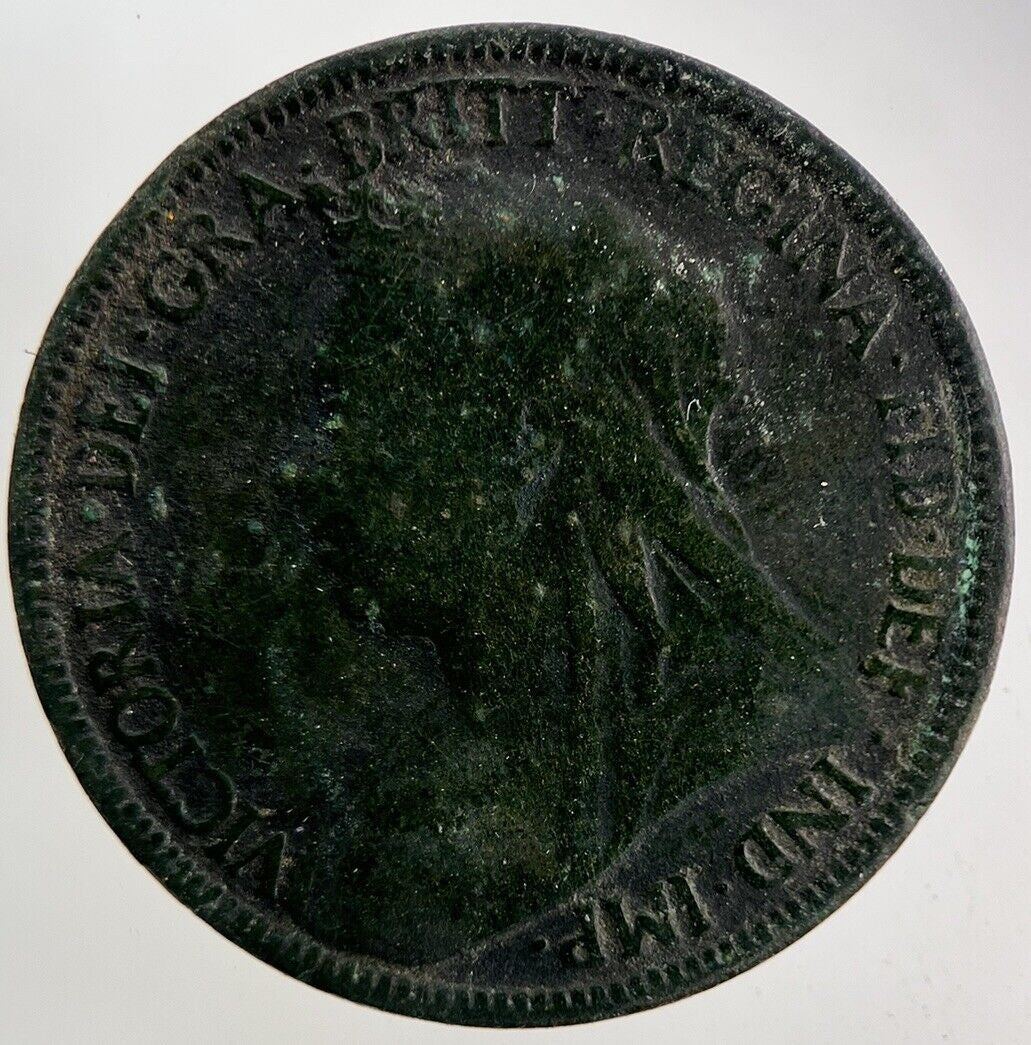 1896 Victoria Half - Penny Coin | Collectable Grade