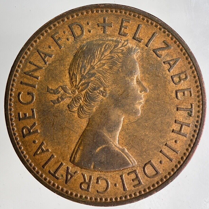 1964 Elizabeth II One Penny Coin | Very High Grade