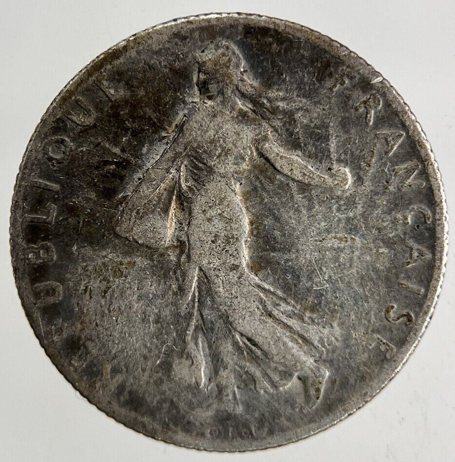 1907 France 50 Centimes Silver Coin | Collectable Grade