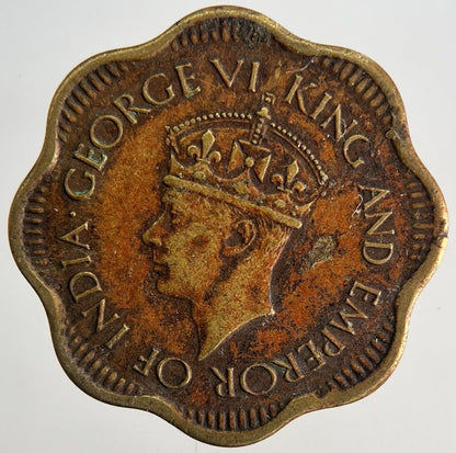 1944 Ceylon 10 Cents Coin | Fine Collectable Grade
