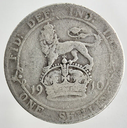 1910 Edward VII Shilling Silver Coin | Collectable Grade