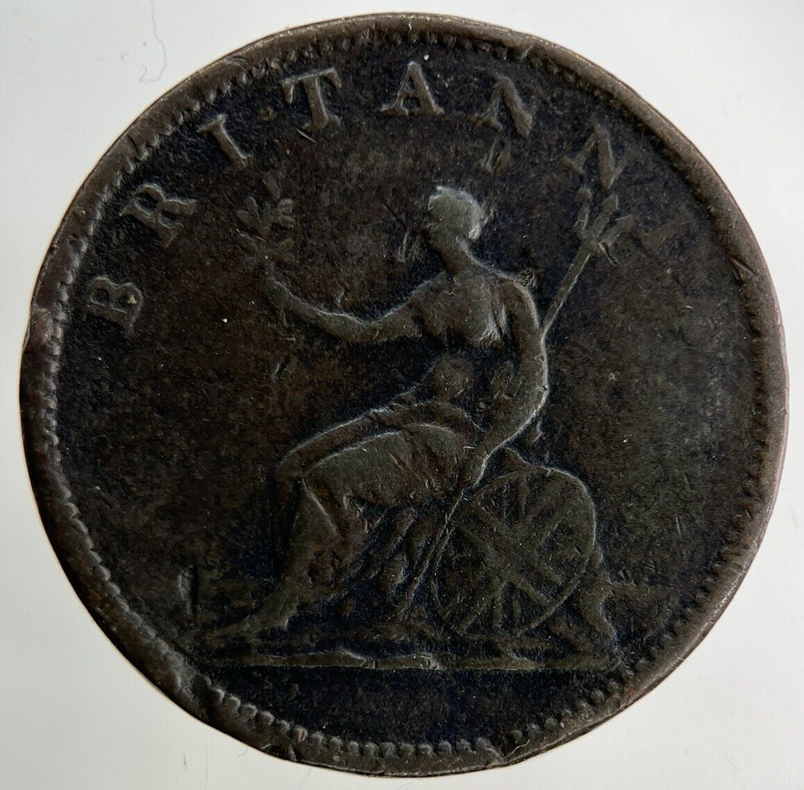 1806 George III 3rd Half-Penny Coin | Fine Collectable Grade
