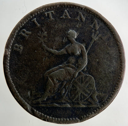 1806 George III 3rd Half-Penny Coin | Fine Collectable Grade
