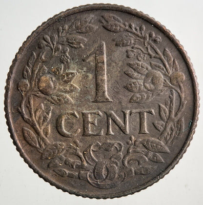 1944 Netherlands 1 Cent Centime Coin | Very High Grade